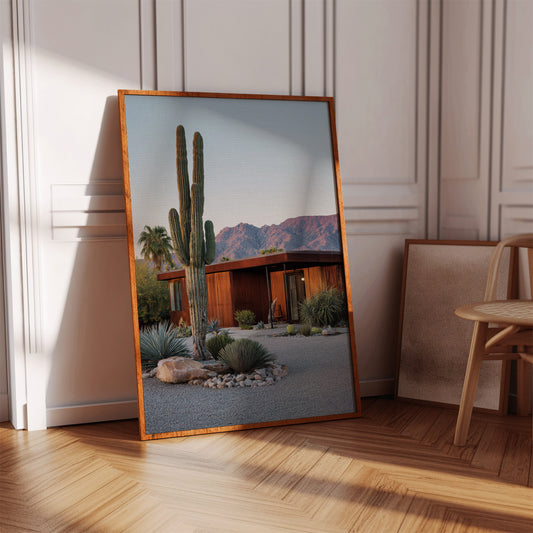 Cactus Sentinel at Dusk