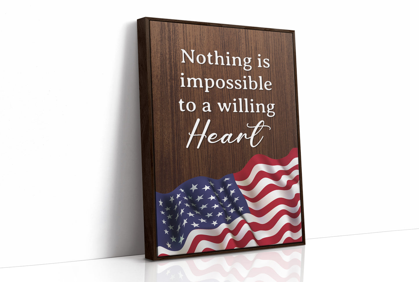 Nothing Is Impossible to a Willing Heart