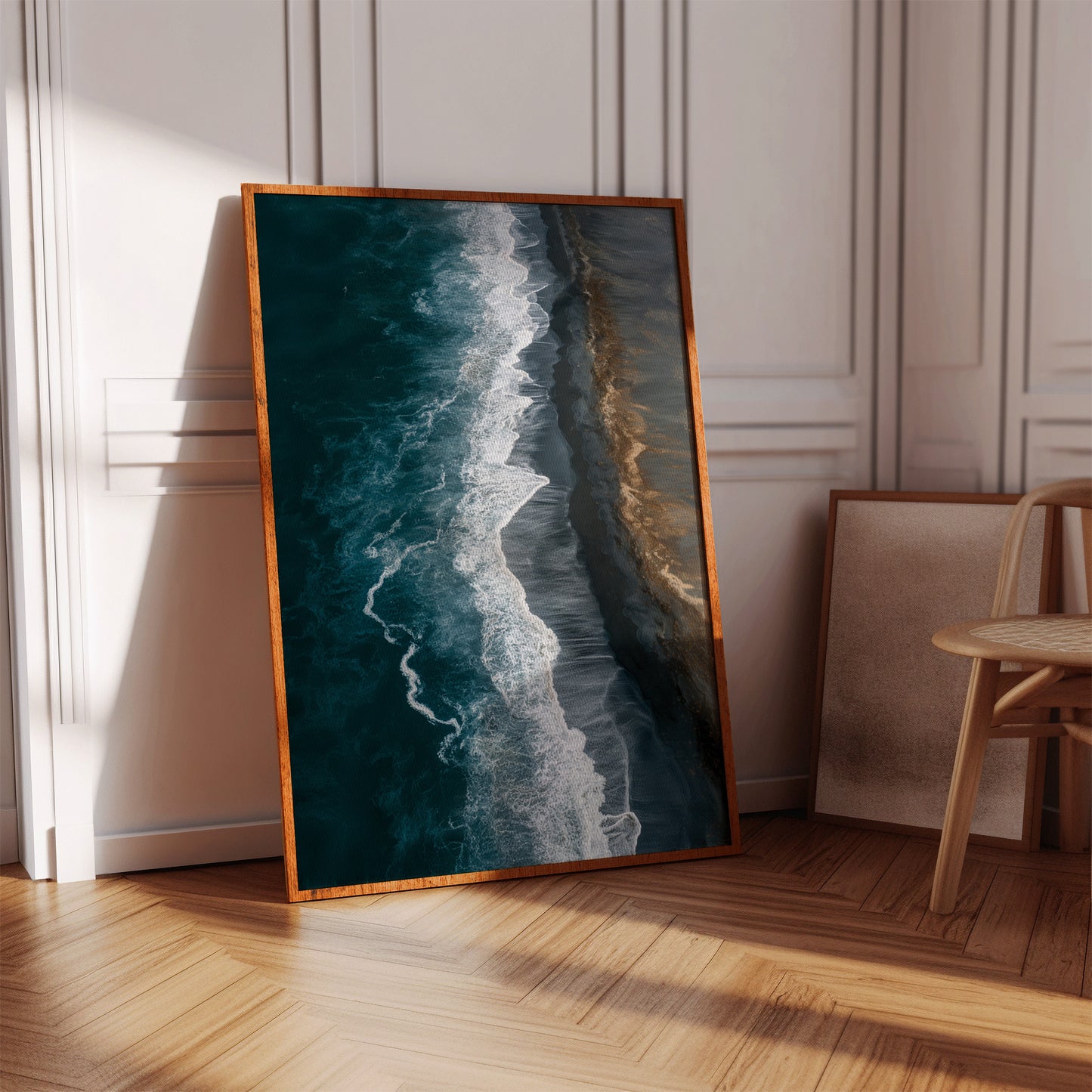 Tides Embrace the Shoreline's Whisper