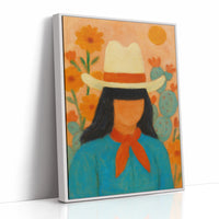 Cowgirl in Bloom