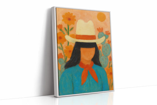 Cowgirl in Bloom