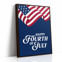 Happy Fourth of July, Flag Flying High