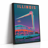 Route 66 Neon Diner Nights
