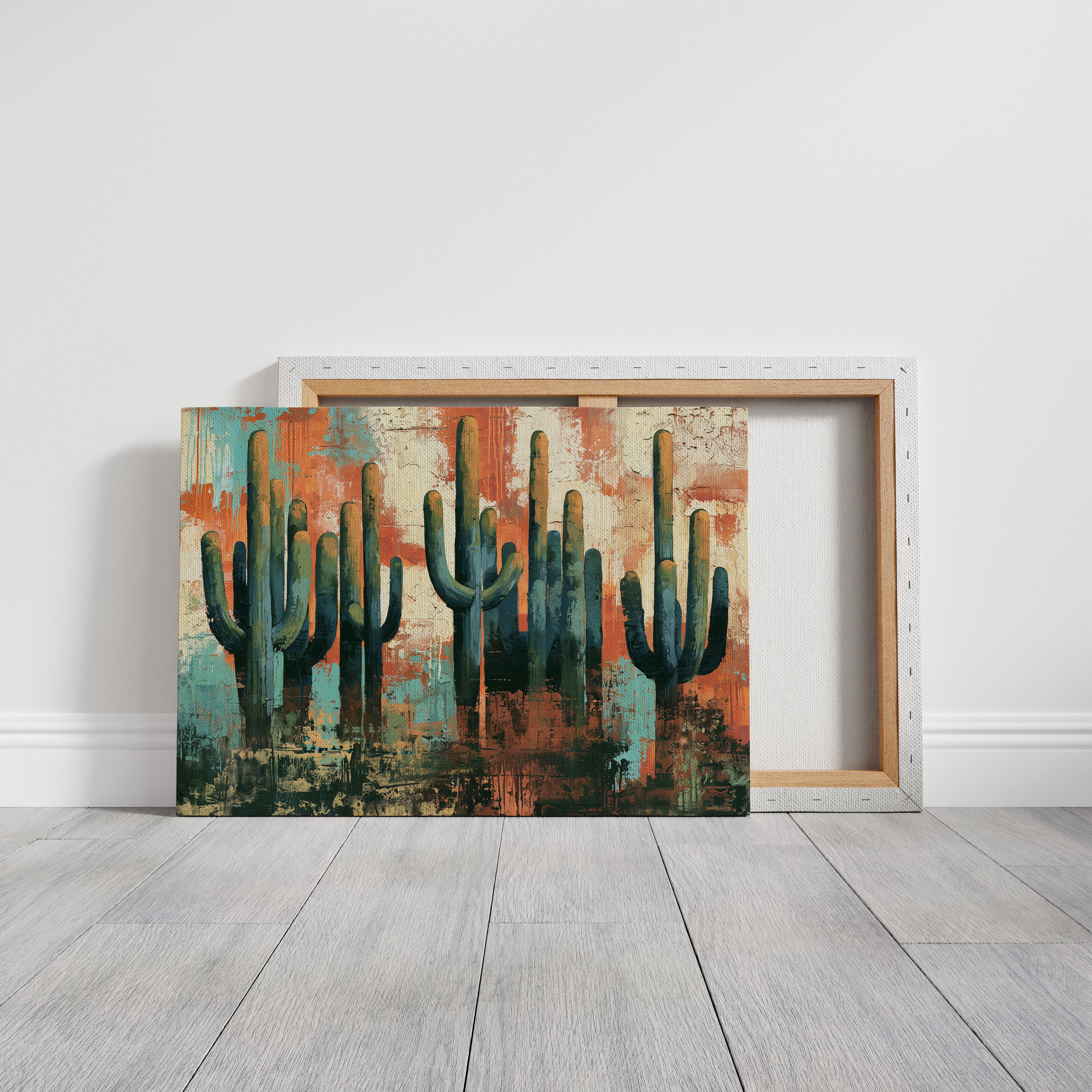 Saguaros At High Noon