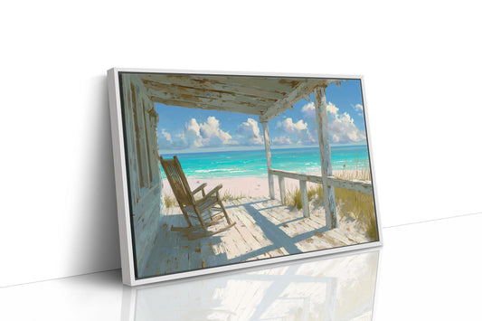 Seaside Porch Beckons Turquoise Waters