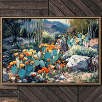 Prickly Pears Dance With Mountain Light
