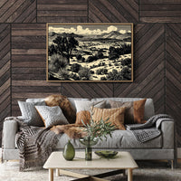 Desert Plains Dance With Mountains