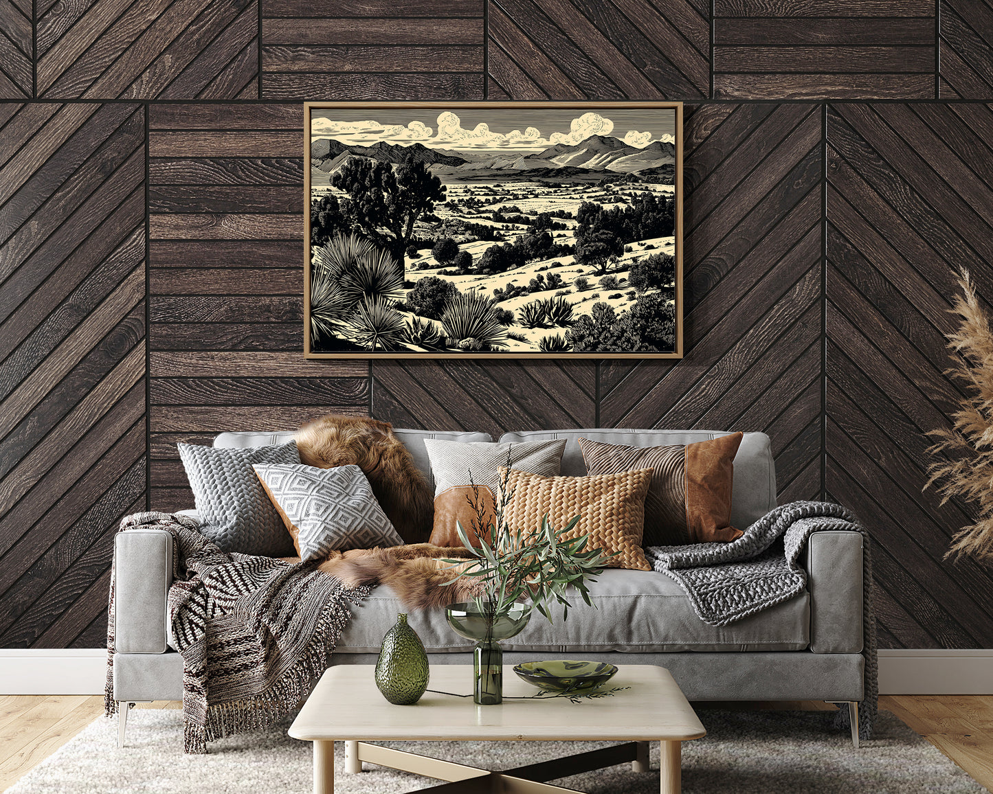 Desert Plains Dance With Mountains