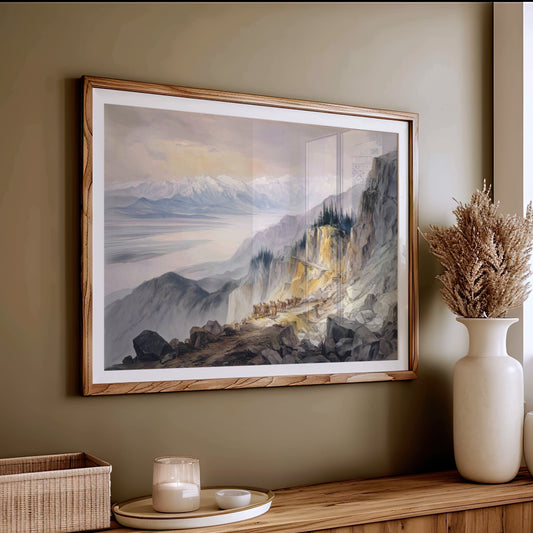 Journey Through Mountain's Embrace