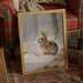 Winter Rabbit Finds Silent Snow
