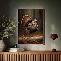 Autumn's Wild Turkey Stands Proud