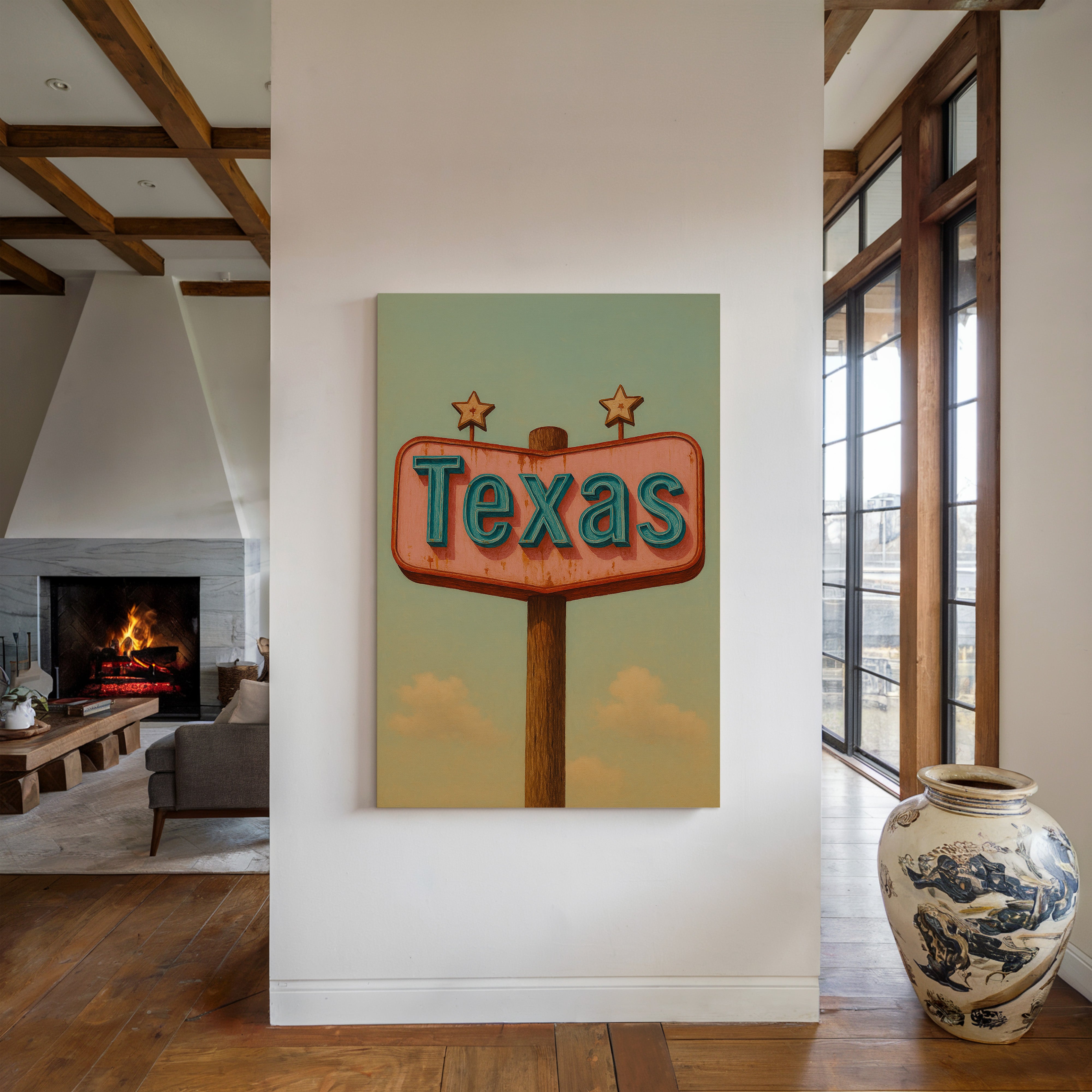 Texas Roadside – Where the Sky’s Bigger and the Signs Are Bolder