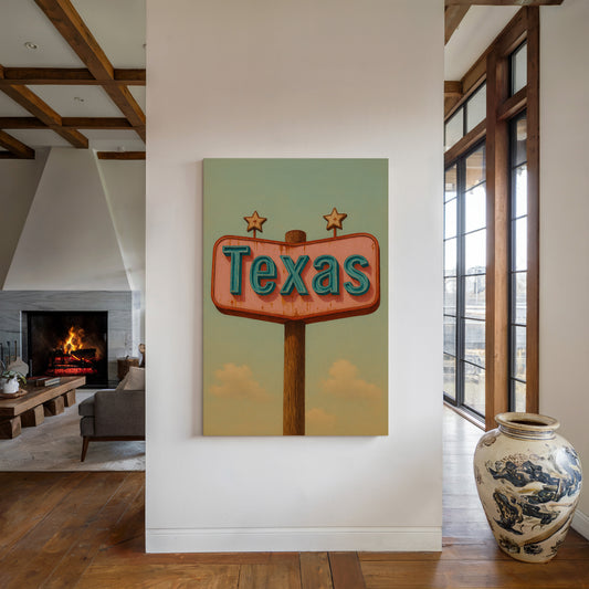 Texas Roadside – Where the Sky’s Bigger and the Signs Are Bolder