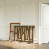 Howdy Western Mosaic Wall Greeting