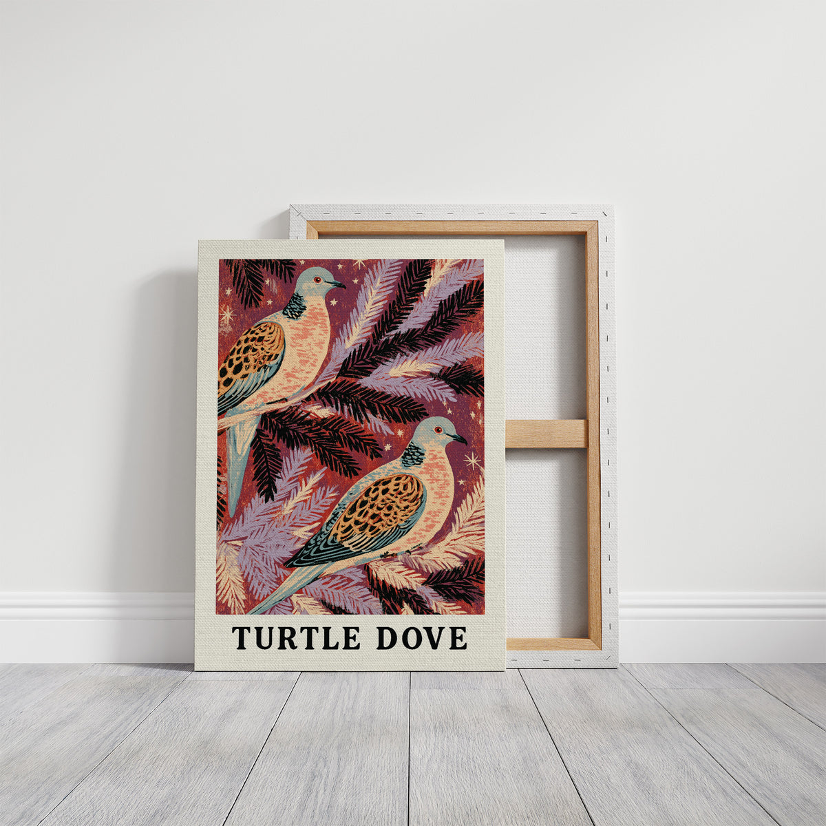 Two Turtle Doves in Pine