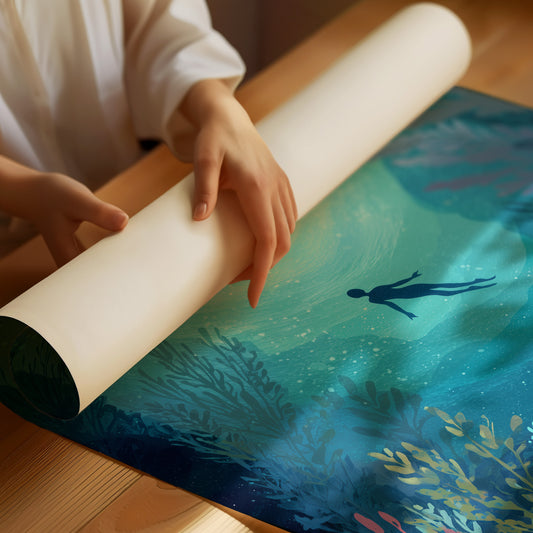 Moonlit Depths Beckon Silently