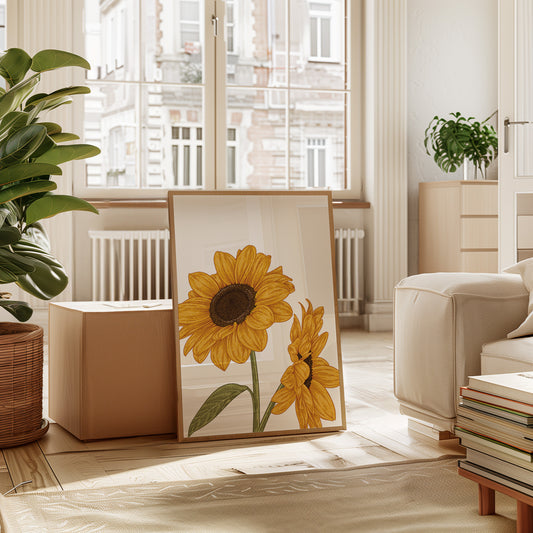 Golden Petals Greet Morning Sun