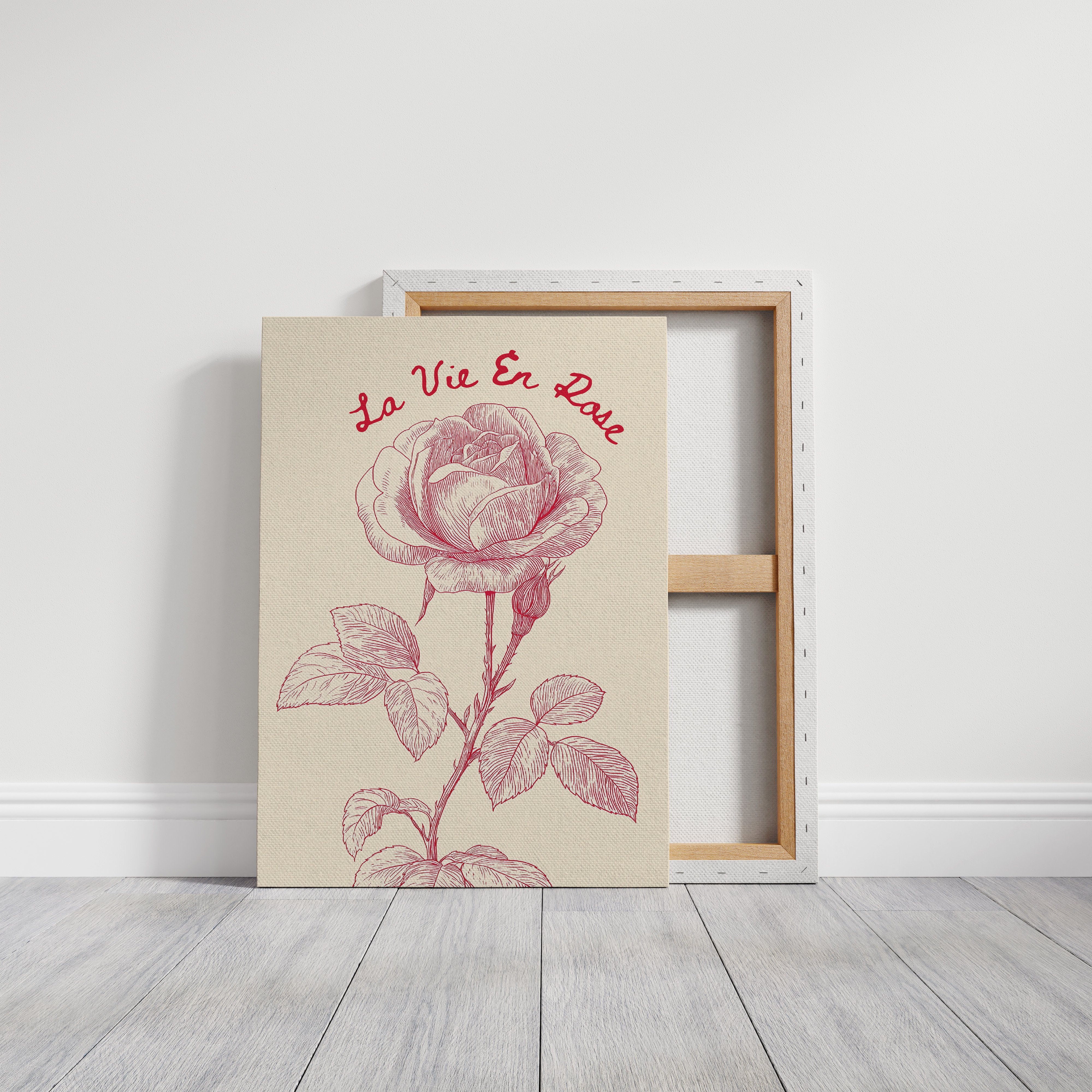 Parisian Bloom In Rustic Retreat