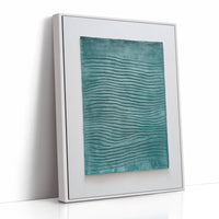 Tidal Rhythms In Seafoam Green