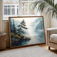 Lone Pine Guards Misty Waters