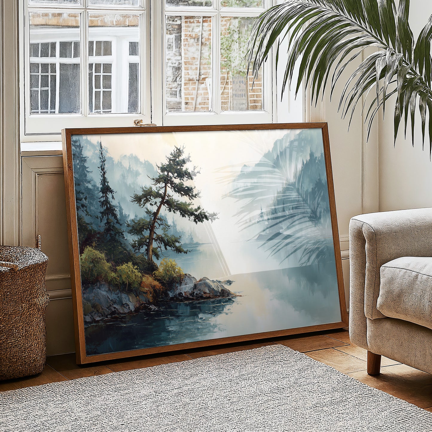 Lone Pine Guards Misty Waters