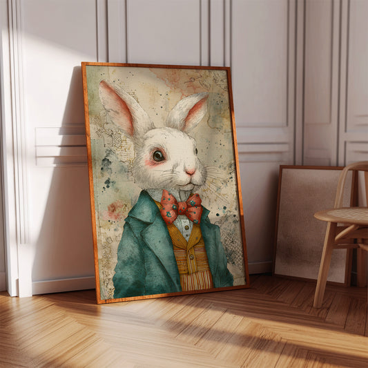 A Rabbit's Timeless Soiree