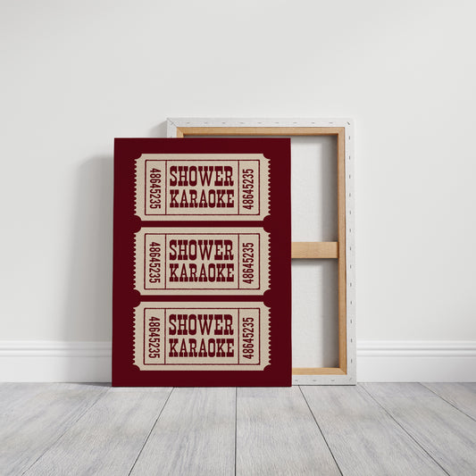 Bathroom Ballads On Display