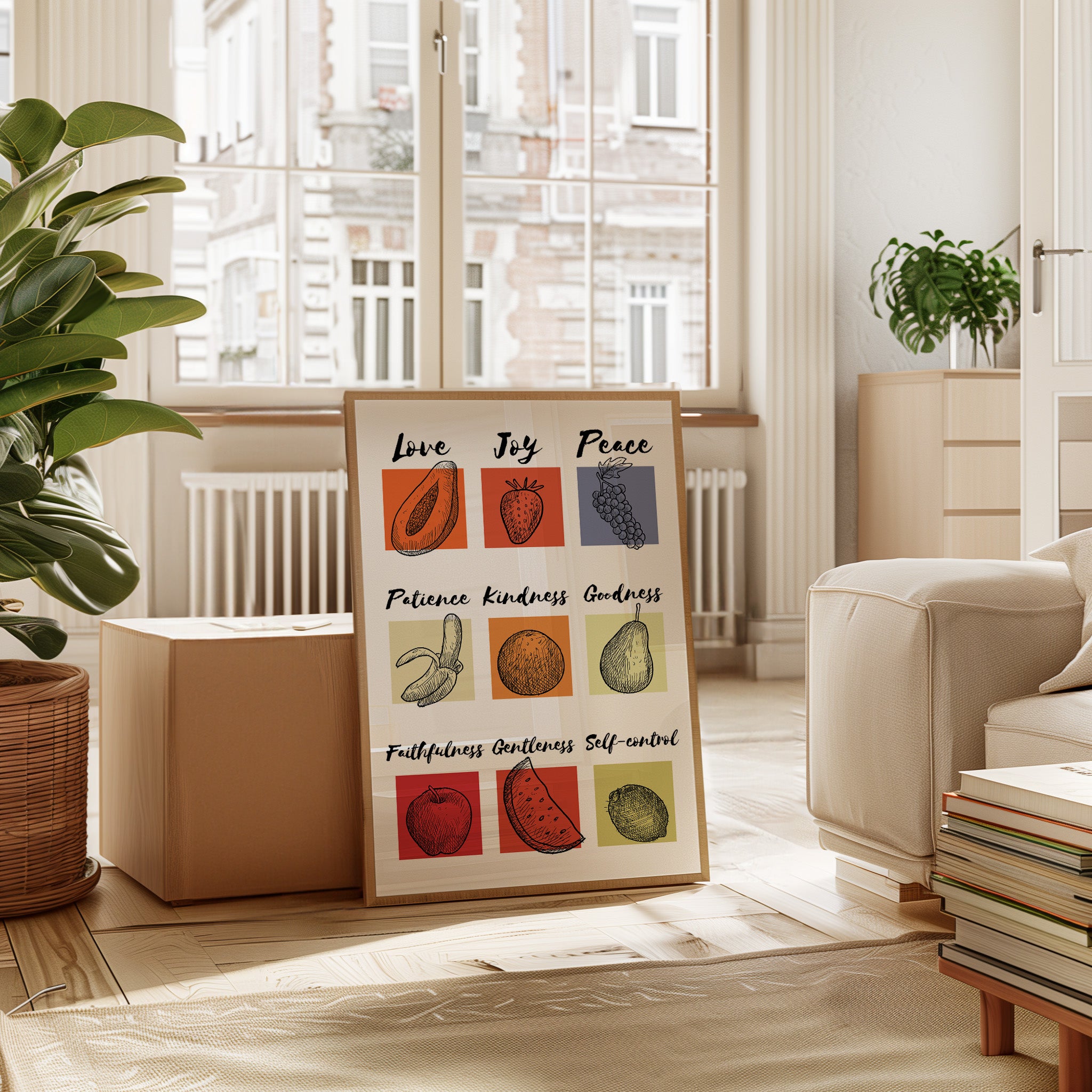 Sweet Fruits Teach Life's Gentle Ways