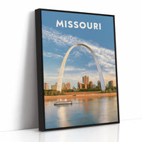 Gateway Arch River Golden Hour
