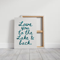 Teal Affection for Lakeside Retreats