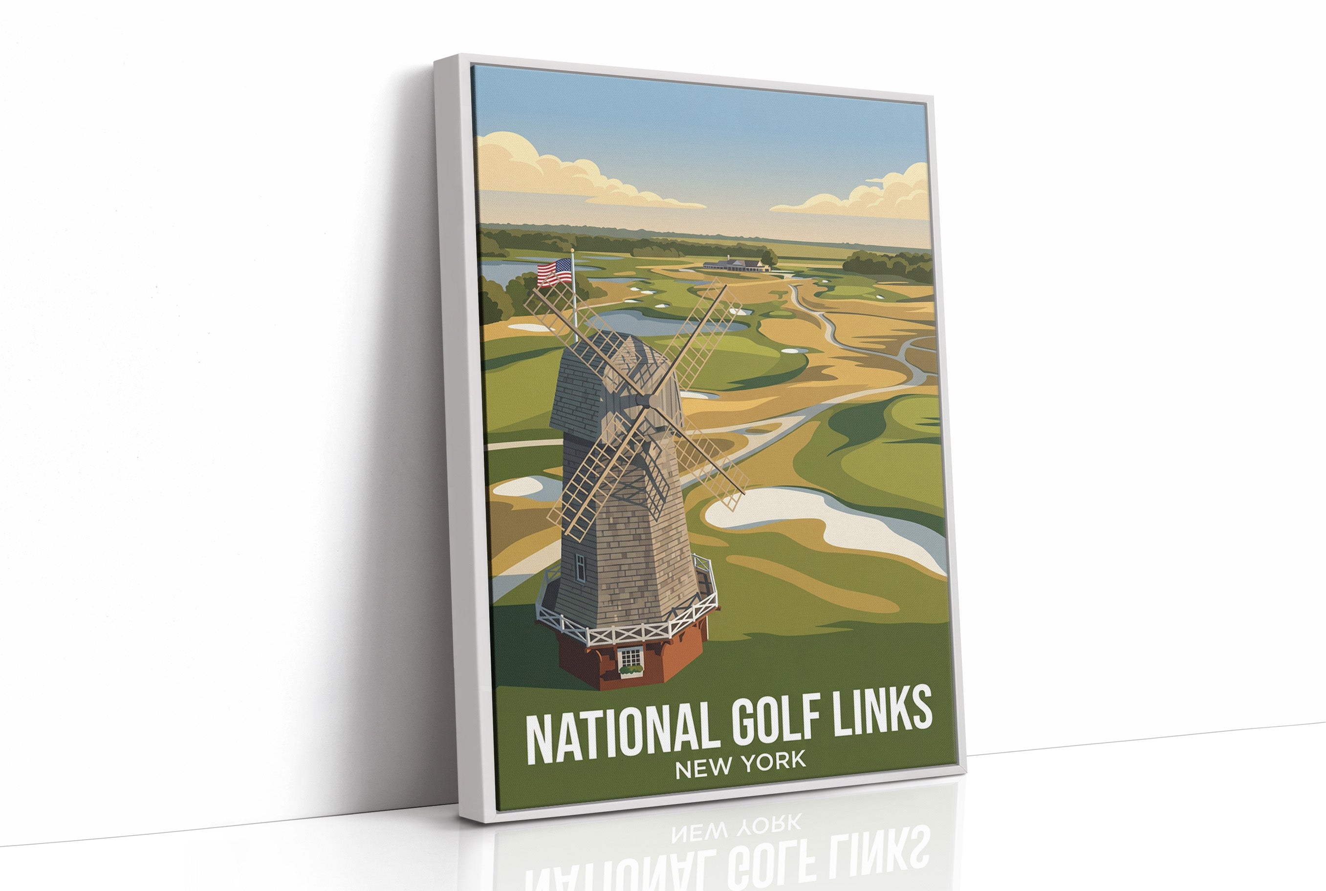 The Windmill Watches the Links