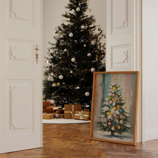 Pastel Ornaments Paint December Dreams