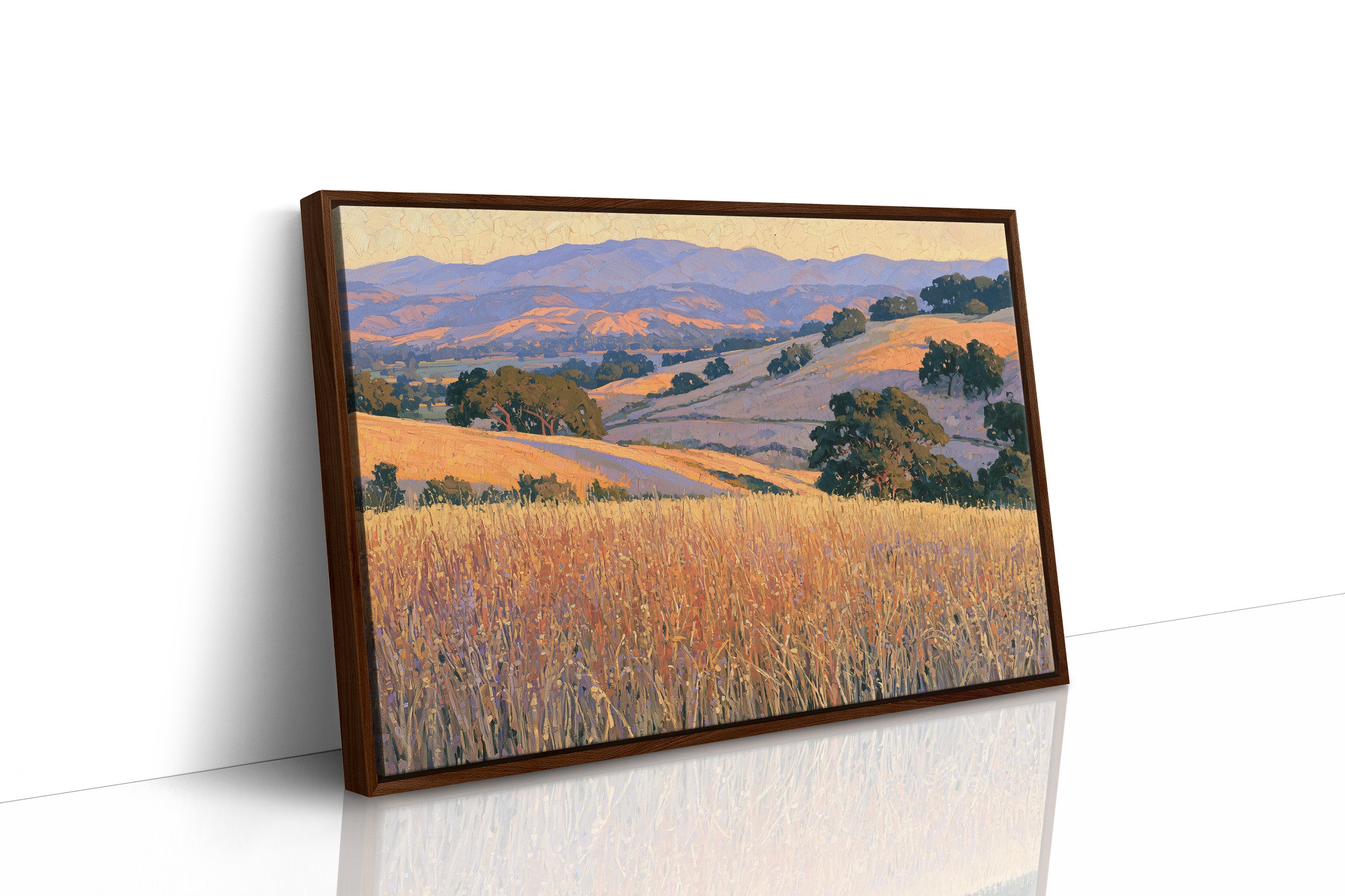 Golden Hills at Dusk