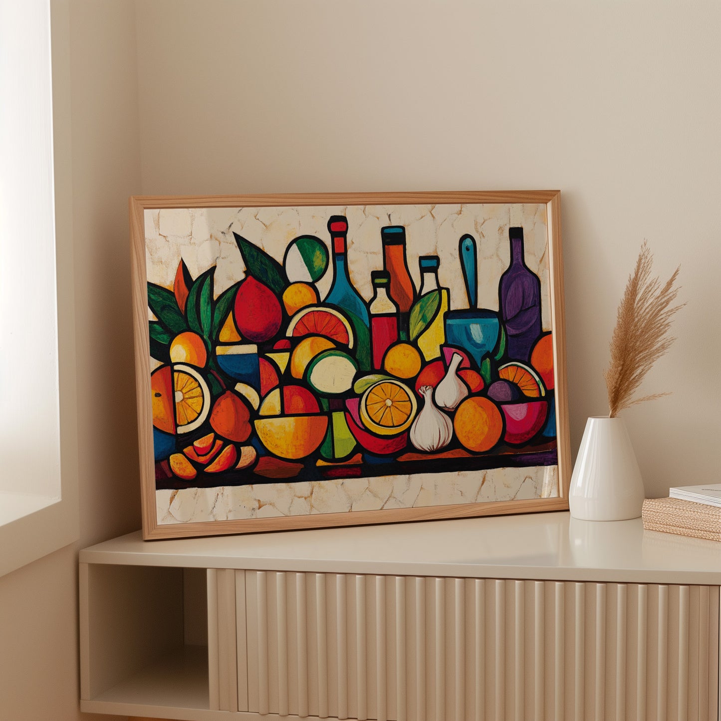Citrus Symphony On Kitchen Counter