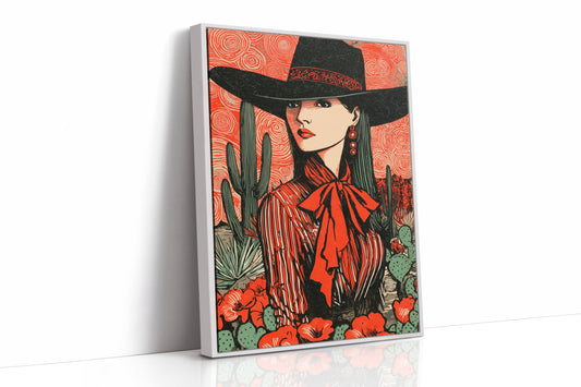 Scarlet Ribbons Dance Through Cactus Gardens