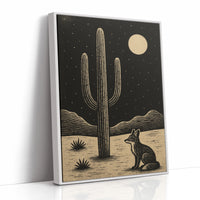 Fox and the Saguaro