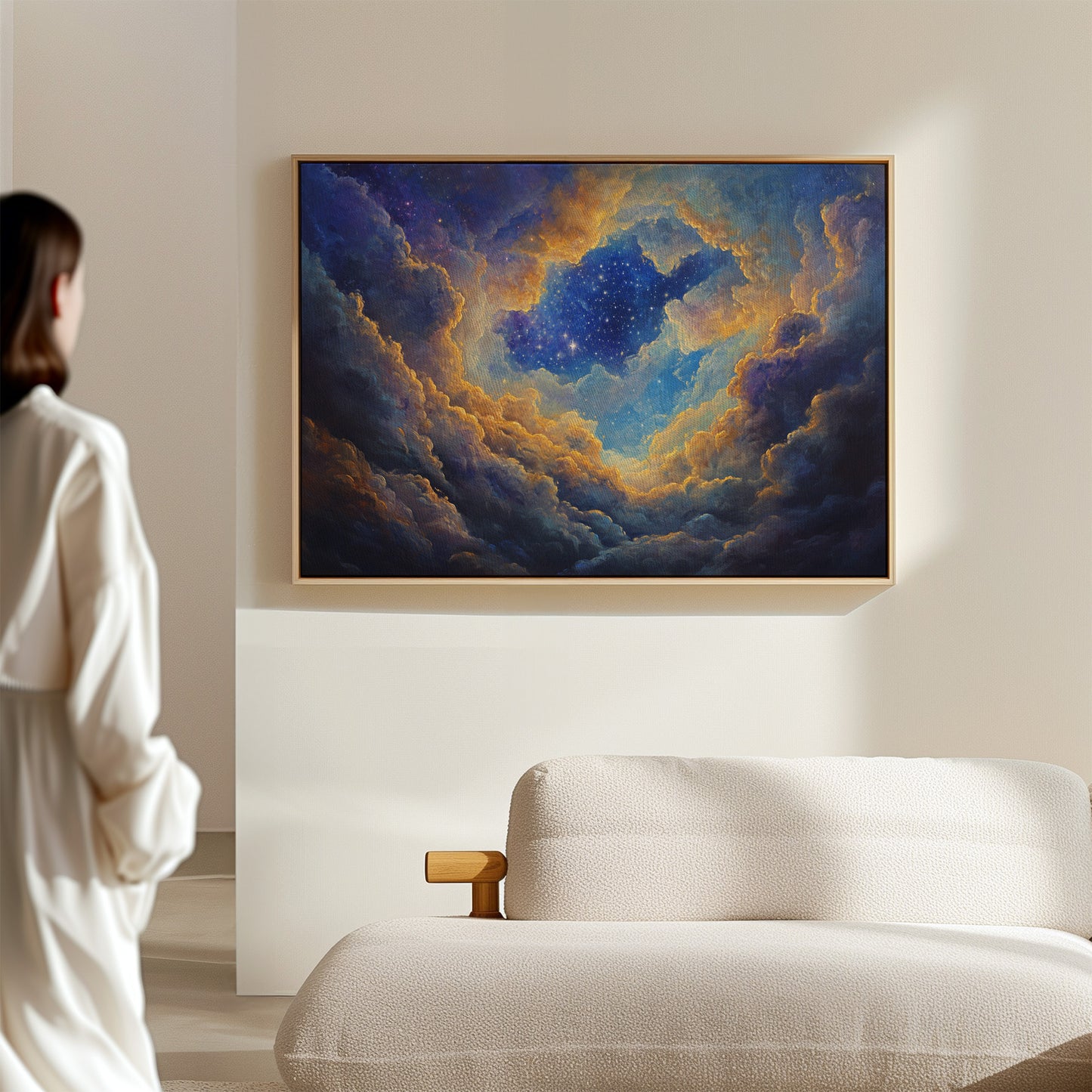 Heaven Opens Its Golden Gates