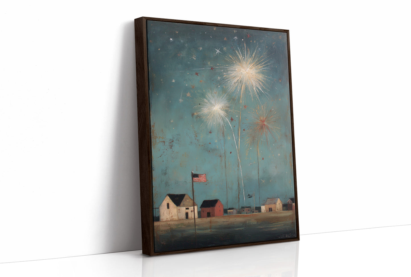 Three Bursts for a Small Town