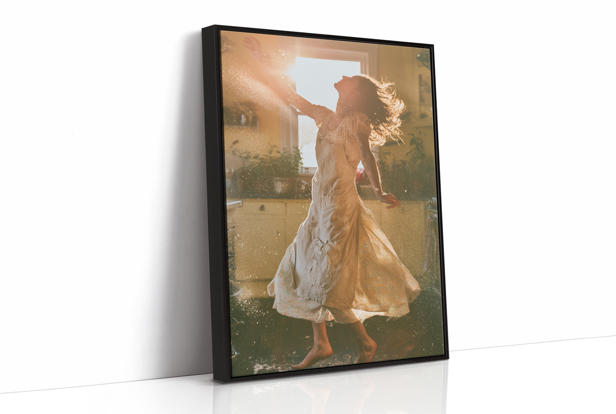 Sunlit Kitchen Twirl Joy