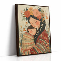 Flowers in Her Hair, Child in Her Arms