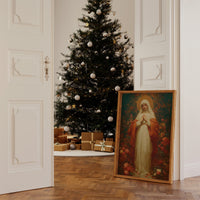 Sacred Roses Bloom In Winter