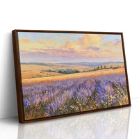 Lavender Fields, Golden Hour