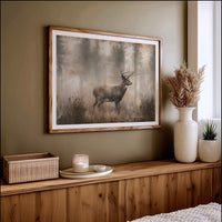 Antlers Through the Mist