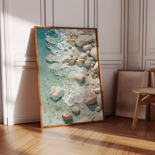 Tides Caress the Timeless Stones