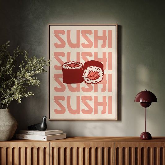 Fresh Rolls Dance In Coral Light