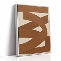 Terracotta Ribbons Weave Modern Tales