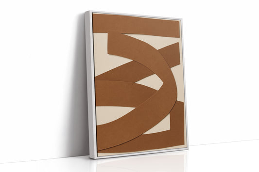 Terracotta Ribbons Weave Modern Tales