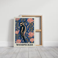 Woodpecker in Coral Blossom