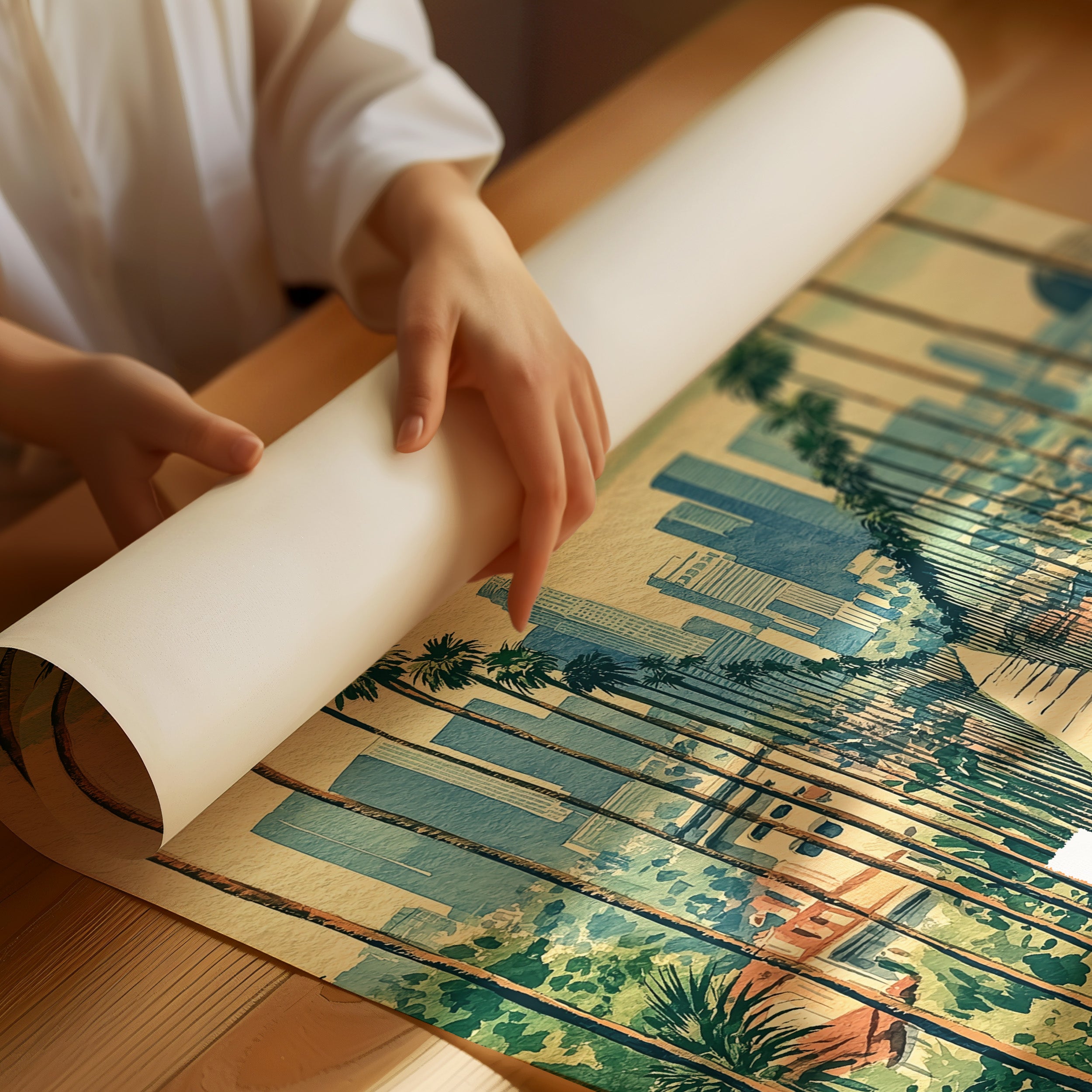 LA, Riso Print