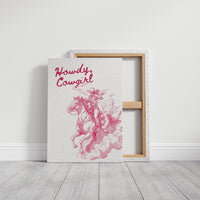 Pink Dust On Frontier Trails